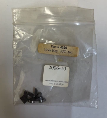 Llave de eje de buje de embrague compresor Keihin FJC 4320 A/C para Chrysler Honda - Paquete de 10 Foto 1 de 4