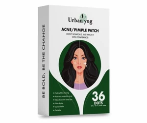 Urban yog Acne Pimple Patch Invisible Facial Stickers cover Pack of 36 - Picture 1 of 7
