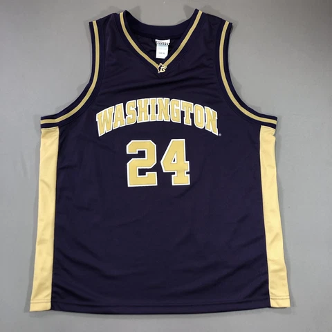 Foot Locker #24 UW UNIVERSITY OF WASHINGTON HUSKIES Jersey Mens XL Cover