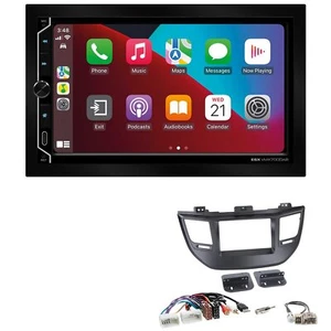Wifi Apple CarPlay Android Auto DAB Autoradio für Hyundai Tucson ab 2015 schwarz - Bild 1 von 9