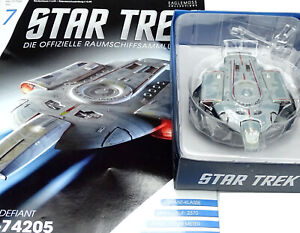 STAR TREK EAGLEMOSS SPACESHIP COLLECTION USS DEFIANT NX-74205 DEEP SPACE NINE #7