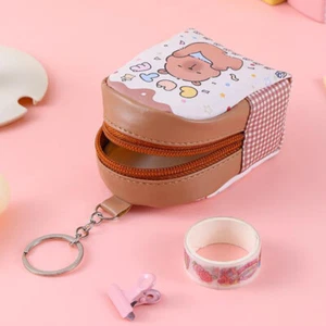 Creative Capybara Coin Purse Keychain Portable Storage Bag Fashion Lipstick Bag - Picture 1 of 8