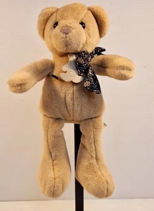 Histoire d'Ours Light Brown Teddy Bear with Ribbon Cuddly Plush 15cm - Bild 1 von 9