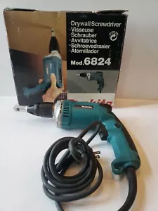 Makita model 6824corded Drywall Screwdriver. Tested/works. See description - Picture 1 of 8