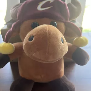 Cleveland CavalierPlush / Stuffed Animal Winter MOOSE Used - Picture 1 of 1