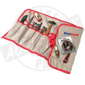 Cloth tool Roll with AccuSpark Logo ( NOT TOOLS )