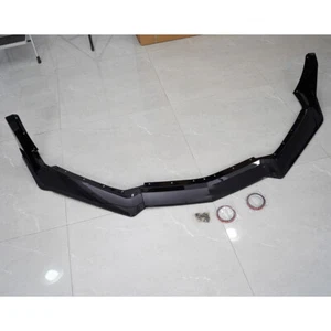 Front Bumper Lip Splitter Spoiler For 2020~2024 Corvette C8 Winglet Carbon Flash - Picture 1 of 12