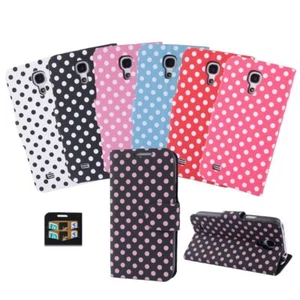 Phone Case Wallet Cover Protection Flip Case Dots - Picture 1 of 8