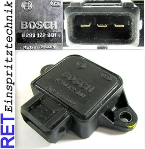 Drosselklappensensor BOSCH 0280122001 Opel Astra Sintra Omega original - Bild 1 von 3