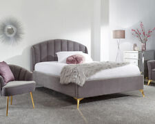 Pettine Grey Double Ottoman Storage Bed- Assembly Option- LOCAL DELIVERY ONLY