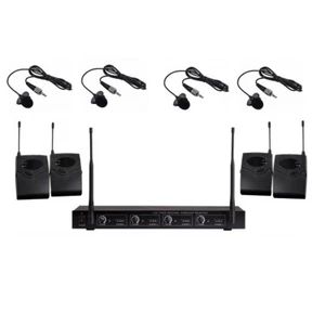 Wireless Microphones System UHF Professional wireless Lavalier micropone - Picture 1 of 2