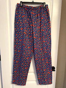 Cinco de Mayo Medical Scrub Pants, Hospital, Nurse Small 30"x30" JALAPENO PEPPER - Picture 1 of 8