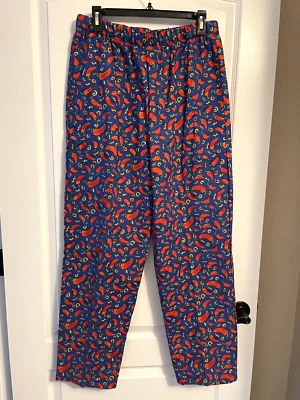 Cinco de Mayo Medical Scrub Pants, Hospital, Nurse Small 30"x30" JALAPENO PEPPER - Image 1 of 4