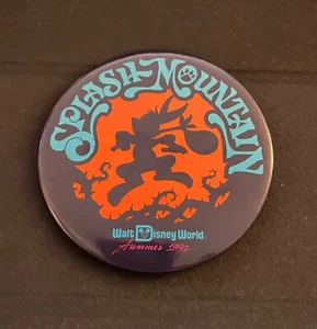Disney World Splash Mountain 1992 pulsante apertura Imagineer Cast esclusivo - Foto 1 di 4