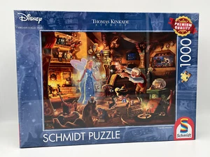 Schmidt Disney Puzzle Geppettos Pinocho 57526 Thomas Kinkade 1000 piezas NUEVO - Imagen 1 de 2