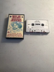 WAYLON JENNINGS THE TAKER CASSETTE TAPE 1984 UK OUTLAW COUNTRY TESTED VG+ - Picture 1 of 2