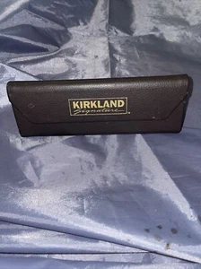 Kirkland Signature Glasses Black Foldable Eyeglasses Case Optical Folding - Picture 1 of 6