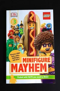 DK Readers Level 3: LEGO Minifigure Mayhem: Discover LEGO facts, jokes Like New - Picture 1 of 4
