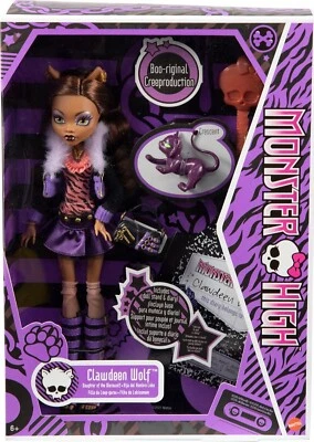 Monster High Clawdeen Wolf Reproduction Doll Creeproduction 2024 - Image 1 of 4