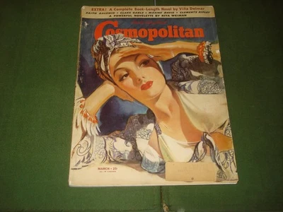 COSMOPOLITAN MAGAZINE - MARCH 1941.  NICE CONDITION - Image 1 of 4
