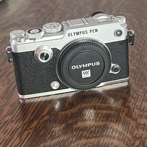 Olympus PEN-F 20.3MP Mirrorless M4/3 Digital Camera Body Silver - Picture 1 of 6