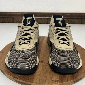 Men’s Reebok Nano X Cross Fit Shoes Work Out Training FV6671 Size 10.5 Beige - Picture 1 of 6