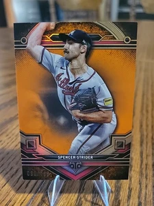 2024 Topps Triple Threads - Spencer Strider #88 Amber /199 - Bild 1 von 2