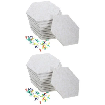  2 Sets Ankündigung Filzbretter Reminder Bulletin Mat Message Boards - Bild 1 von 4