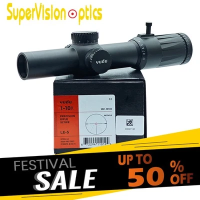 Mira para rifle tubo Vudu 1-10x28 FFP LE5 retícula de punto de mira 34 mm VDU1-10FFLE5 Foto 1 de 4