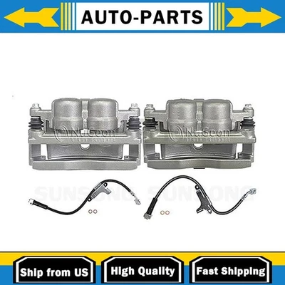 Pinzas de freno delanteras línea de mangueras de freno delanteras para Saab 2006 9-7x 2007 Saab 9-7x Foto 1 de 4