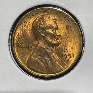 Centavo Lincoln 1951-S 1C RD F5160 - Imagen 1 de 2