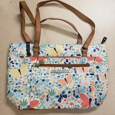Bolso de Hombro Lily Bloom Ecológico "Isla" Mariposa Floral Jardín Multicolor Foto 1 de 4