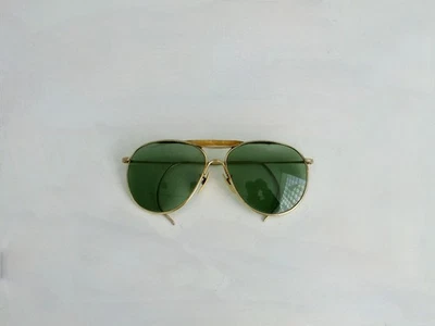 Vintage American Optical AO 12k gold filled Aviator Sunglasses - Image 1 of 4
