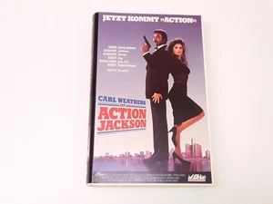 Action Jackson 1988 Uncut VHS German PAL VCL Video Großbox Carl Weathers - Bild 1 von 5