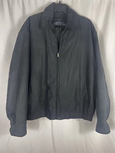 Jos A Bank 2 In 1 Bomber Jacket Fleece/Puffer Liner Is Removable Super Nice! LG - Picture 1 of 16