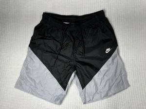Nike Track Shorts Men’s XL X Large NSW Windrunner Black Gray AR2424 010 - Picture 1 of 8