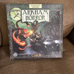 Arkham Horror Call of Cthulhu Board Game 2005 Revised Printing 100% Complete - Picture 1 of 6