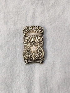 Estuche victoriano Match/Vesta de plata de ley en excelente estado - Imagen 1 de 7