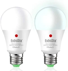 Lampadina Con Sensore, E27 Lampadine LED Con Sensore Crepuscolare Da Esterno, Au - Foto 1 di 11