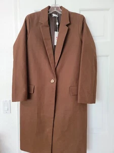 $ 1000 CO braune Manteljacke für Damen Größe XS/S - Bild 1 von 8
