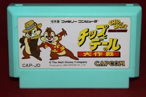 Chip 'n Dale Rescue Rangers (Nintendo Famicom, 1990) Authentic Game Cartridge - Picture 1 of 2