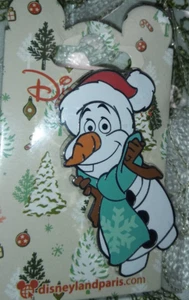 Christmas Olaf Disney Land Paris DLP Dec 2022 Pin - Picture 1 of 5