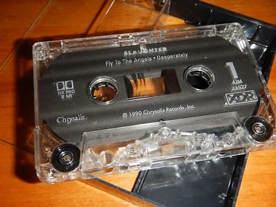 Slaughter : Fly To The Angles / Desperately - Cassette Single - Image 1 of 2