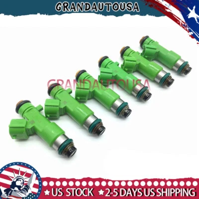 Inyectores de combustible nuevos 6 piezas para Nissan Murano Máxima 2009-2014 3,5 L V6 16600-JK20A Foto 1 de 4