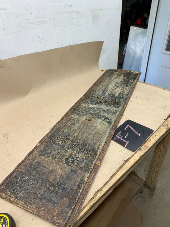 Chevrolet Corvair SHIFTER ROD UNDERBELLY FLOOR COVER PLATE PANEL 65-69 1965 1969 - Image 1 of 4