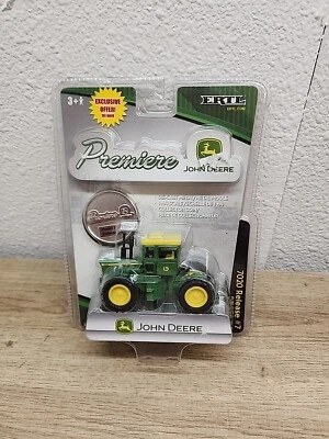 JOHN DEERE 7020 TRACTOR PREMIERE RELEASE #7 1/64 Scale NIB  - Image 1 of 4