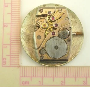 Jules Jurgensen 17 J Armbanduhrwerk - gute Unruh - Teile / Reparatur - Bild 1 von 5