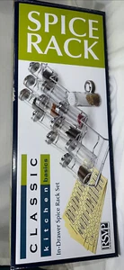 Spice Rack Set Kitchen Basics In Drawer NIB Kitchen Storage Spice Rack - Picture 1 of 11