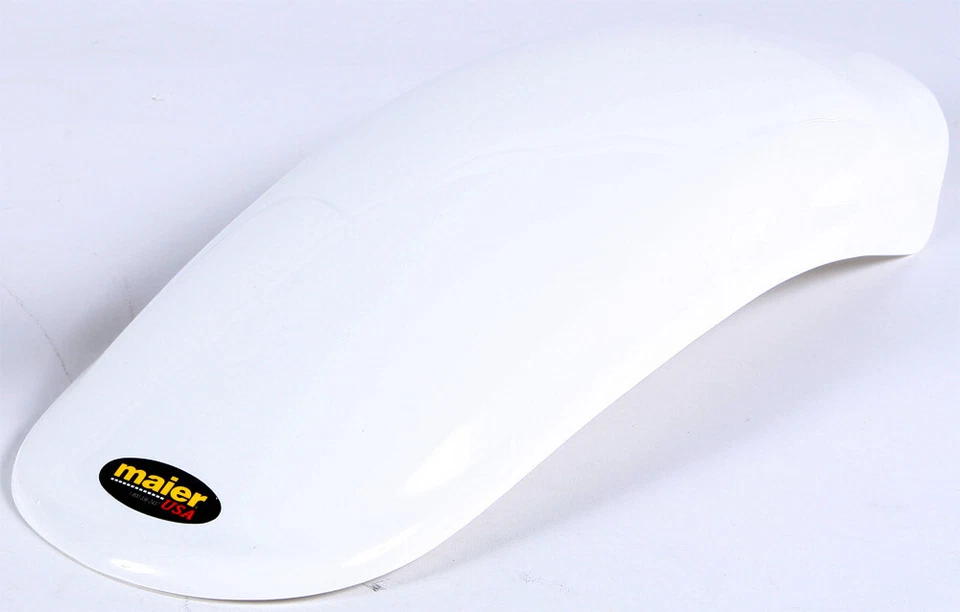 Maier Mfg Fender White Rear for Yamaha YZ 250 400 465 490 185601 - Image 1 of 1