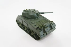 Juguetes BMC de plástico verde tanque Sherman M4 Segunda Guerra Mundial - Imagen 1 de 10